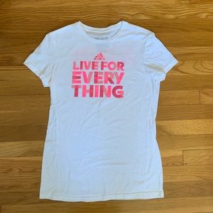 “Live for Everything” Adidas Tee